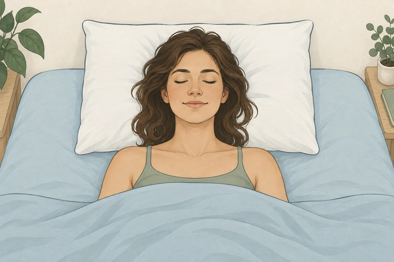 Para dormir boca arriba